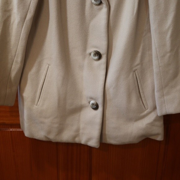 Dior Cream Vintage Felted Wool Skirt Suit 12 - Picture 2 of 16